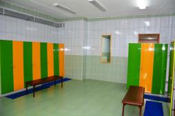 Раздевалка бассейна
